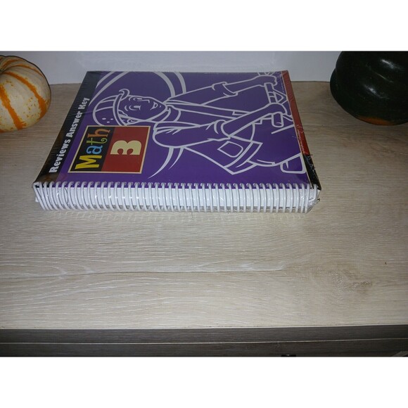 Math 3 Reviews Answer Key Book BJU Press 3rd Edition For 3rd Grade Sealed - Picture 3 of 11